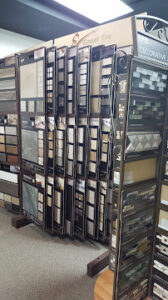 Variety of flooring products in showroom | Ambassador Flooring