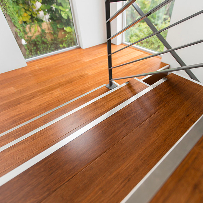 Cali Bamboo stairs | Ambassador Flooring