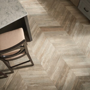 Glee chevron tile flooring | Ambassador Flooring