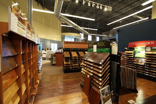 IMG_2853 Variety of flooring products in showroom | Ambassador Flooring