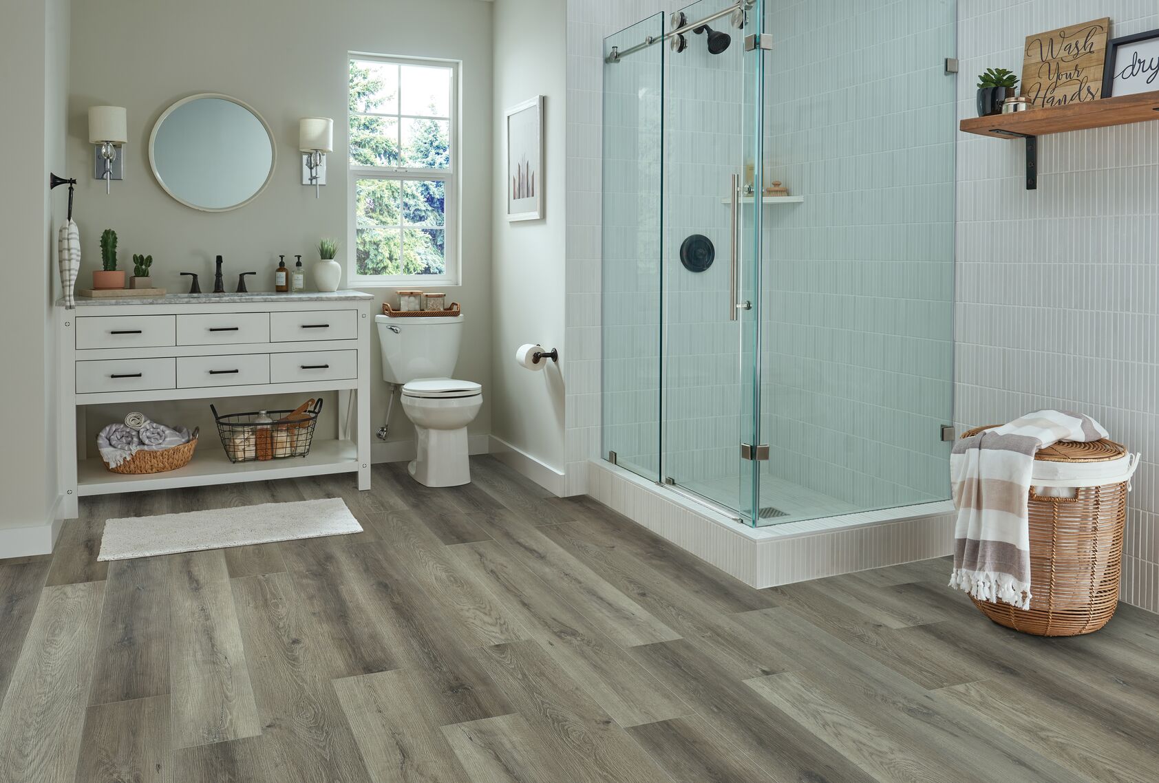 Shower room tiles design | Ambassador Flooring