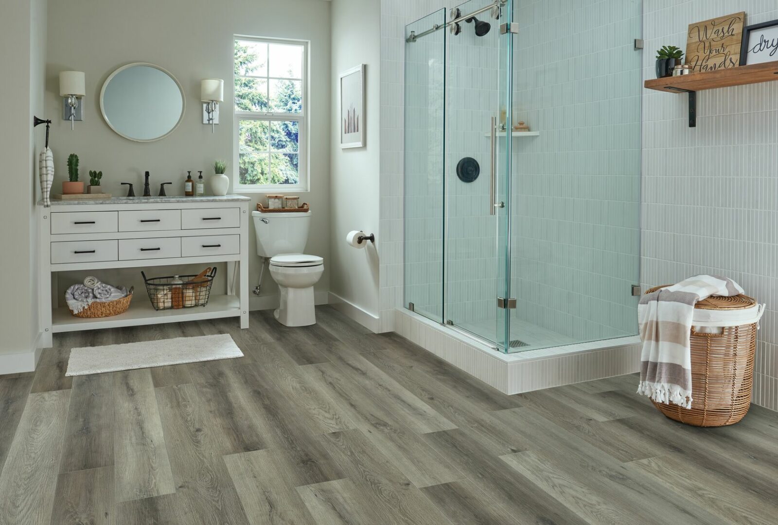 Shower room tiles design | Ambassador Flooring