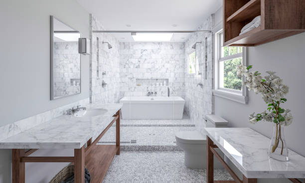 Bathroom natural stone