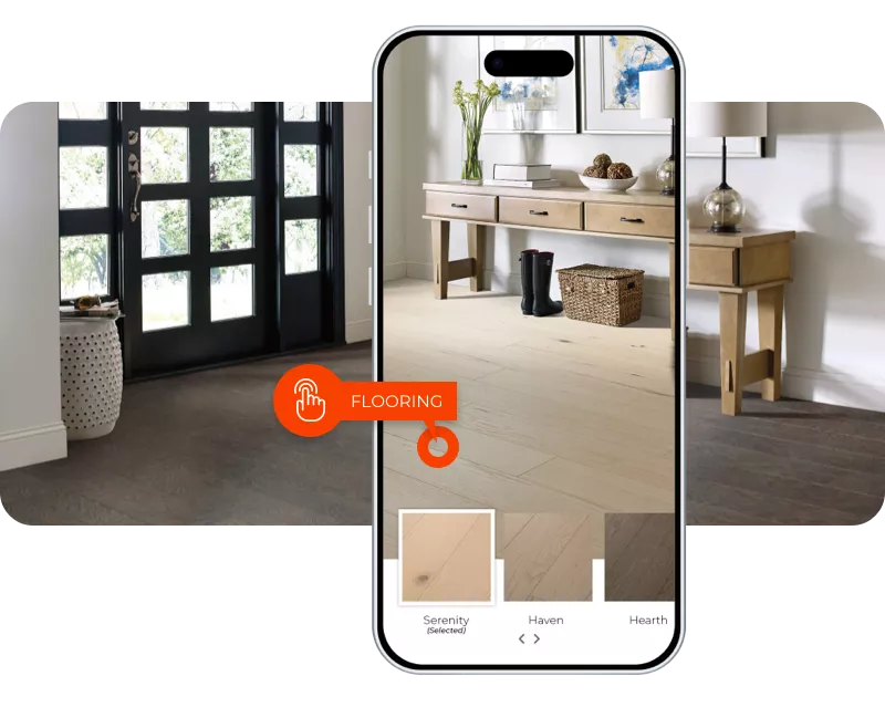 Roomvo-Rectangle Room Visualizer | Ambassador Flooring